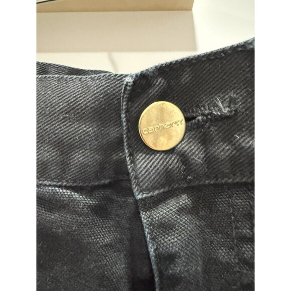 Carhartt Mens 32 Black WIP Double Knee Carpenter Cargo Workwear Medley Pants - Picture 5 of 13
